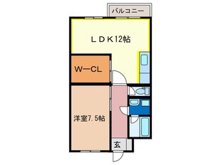 アルファ－２１の物件間取画像